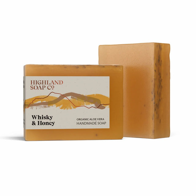 Whisky & Honey Organic Glycerine Soap Bar