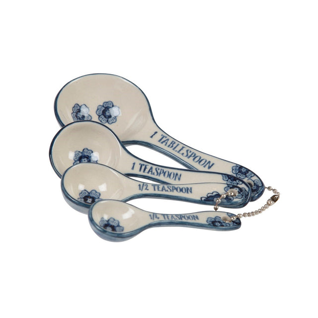 Sass and Belle Blue Willow Floral Measuring Spoons
