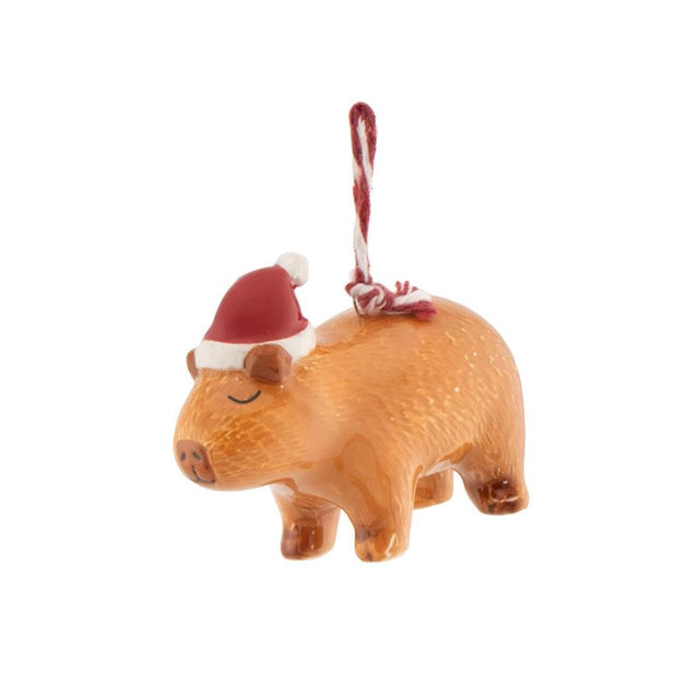 Capybara Ceramic Hanging Decoration