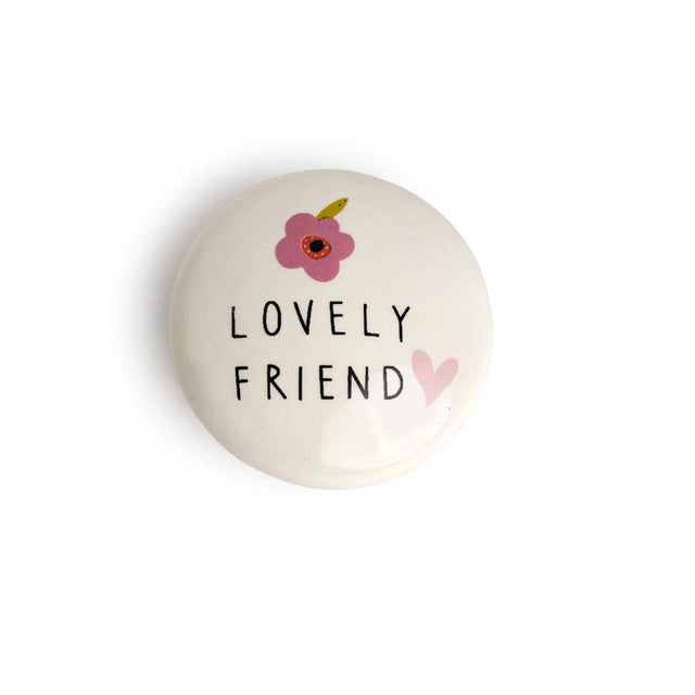 Lovely Friend Round Token