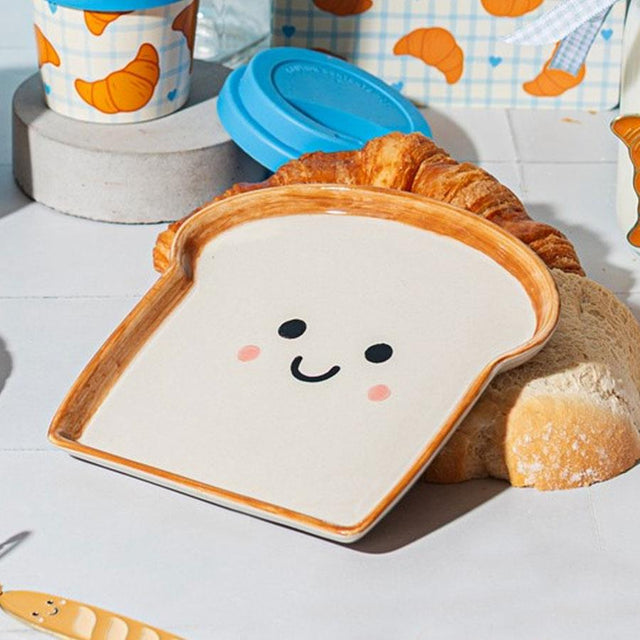 Bread Slice Snack Plate