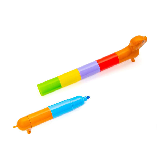 Rainbow Dachshund Marker Pen