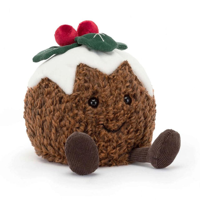 Amuseable Christmas Pudding Soft Toy