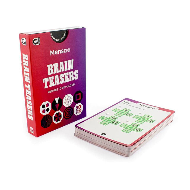 Mena Brain Teasers Card Game