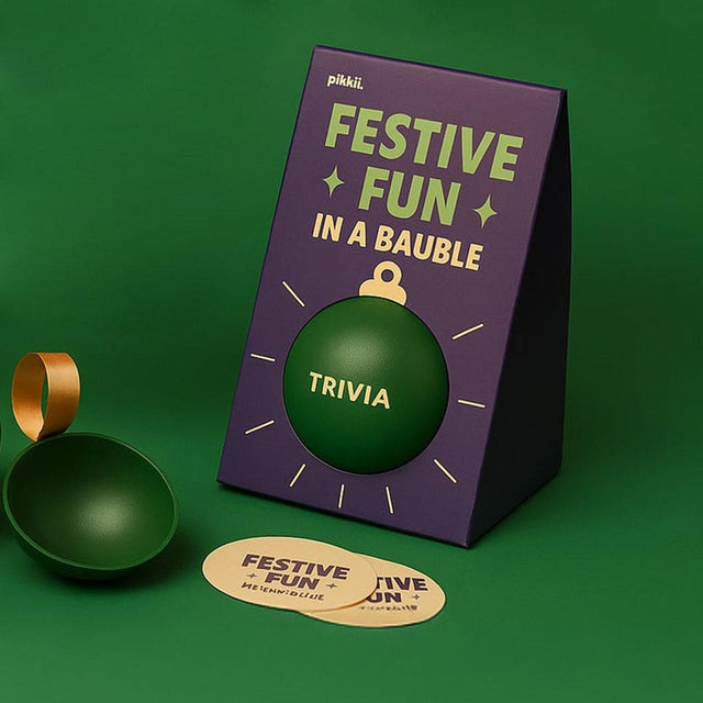 Festive Fun Trivia in a Bauble