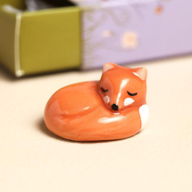Fox Matchbox Ceramic Token