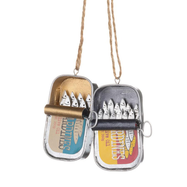 Shoeless Joe Sardine Can Mini Hanging Decoration