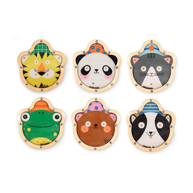 Wooden Tilt & Roll Puzzle - Assorted Designs