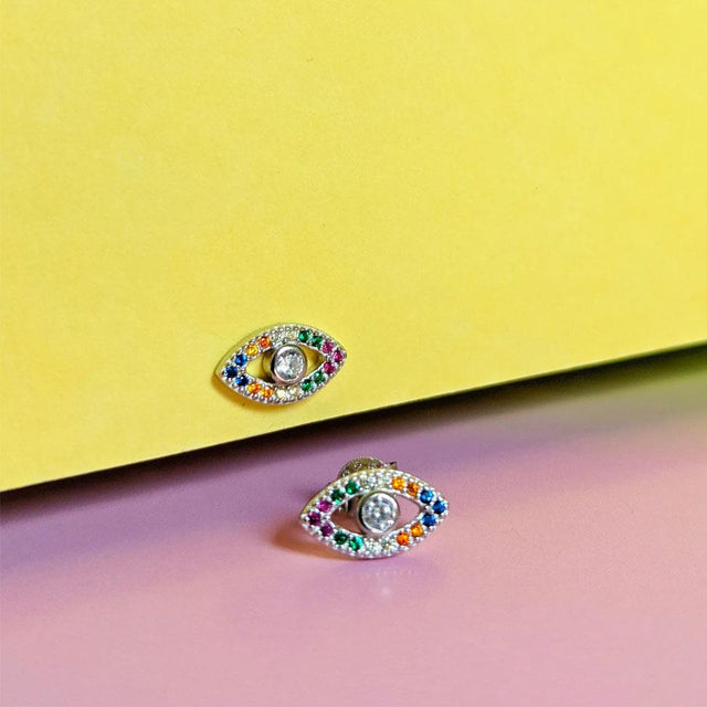 Not So Evil Eye Stud Earrings