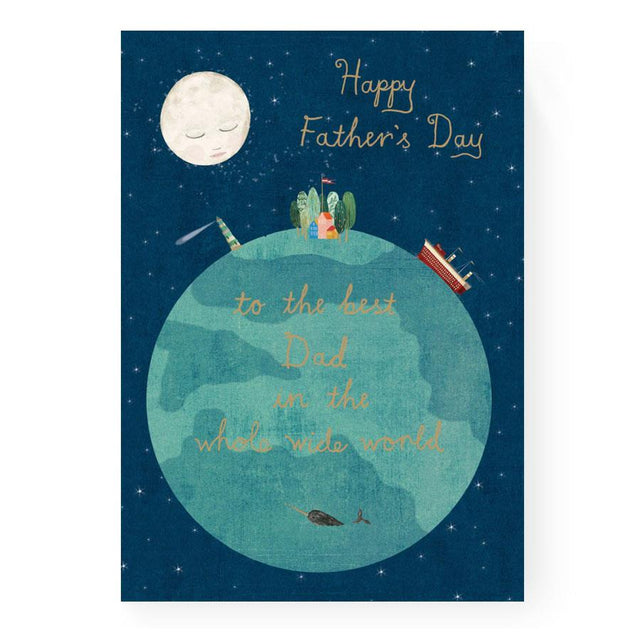 Best Dad in the World Greeting Card