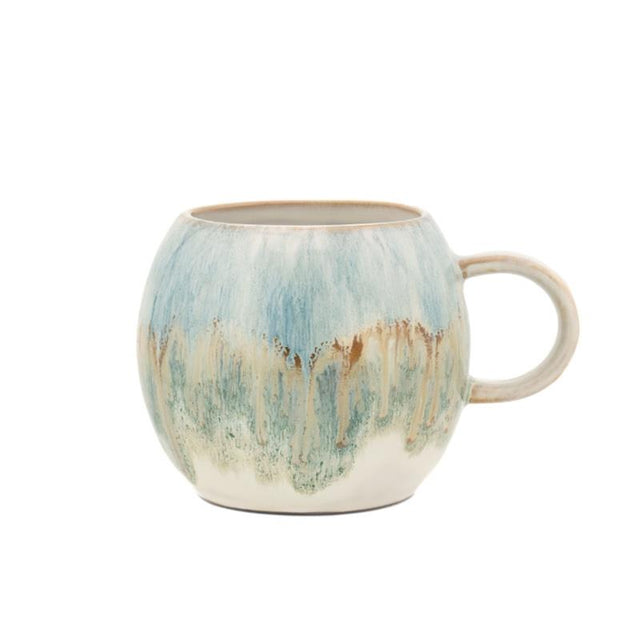 Coralie Teal and Green Mug