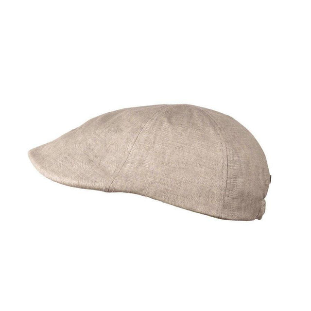 Natural Linen Panel Cap