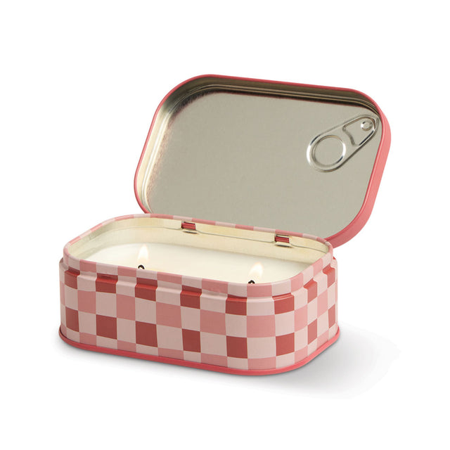 Smoked Cherry Printed Tin Candle