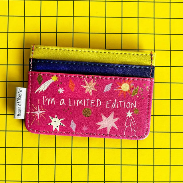 Small Talk I'm Not Weird Card Holder Back Facing