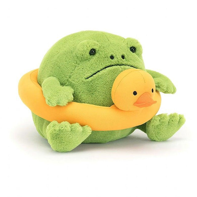 Ricky Rain Frog Rubber Ring Soft Toy