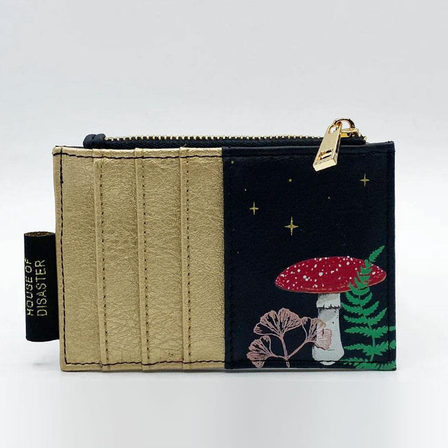 Forage Mushroom Zip Purse