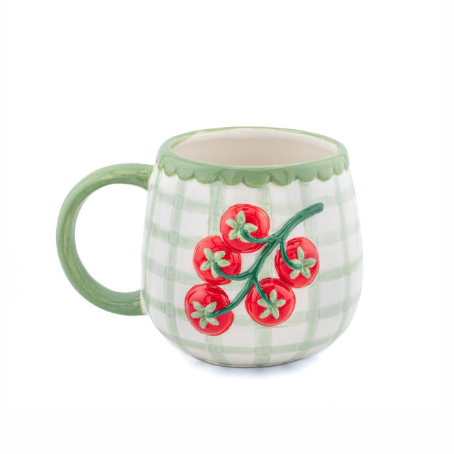 Handpainted Tomato Mug