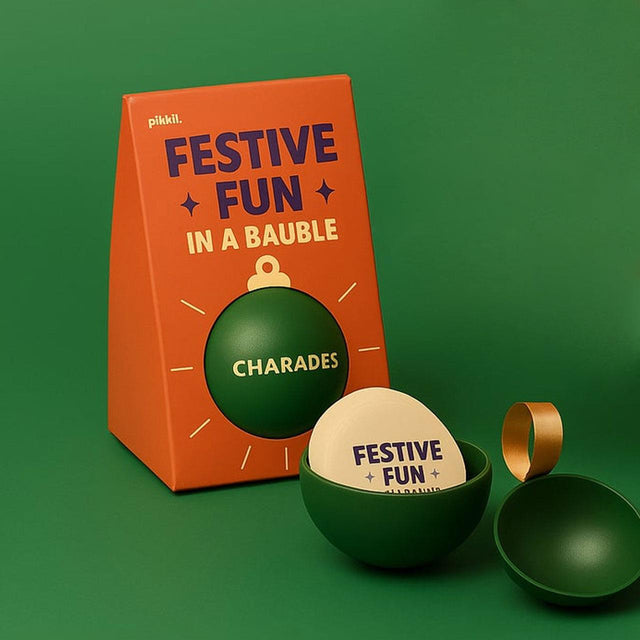 Festive Fun Charades in a Bauble