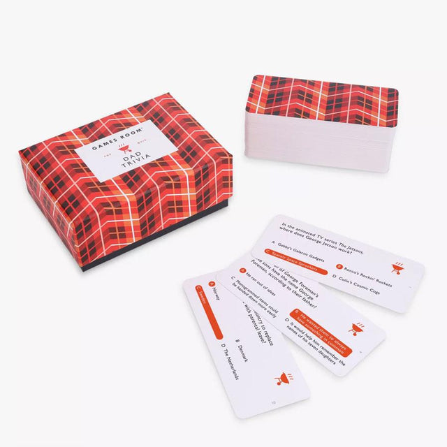 Dad Trivia Cards Set