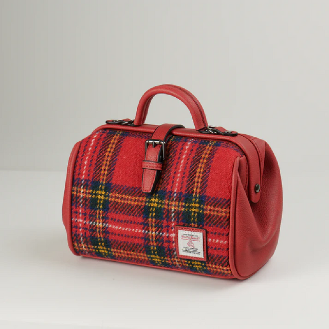 Royal Stewart Harris Tweed Medium Doctor Bag
