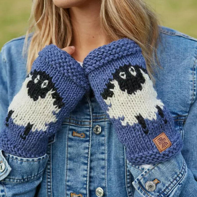 Blue Big Sheep Handwarmer