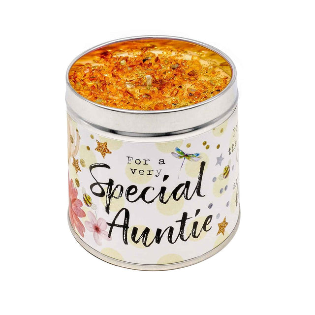 Special Auntie Candle Tin
