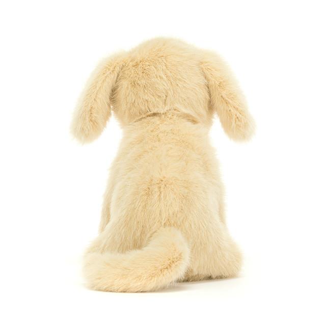Golden Puppy Soft Toy Back Facing