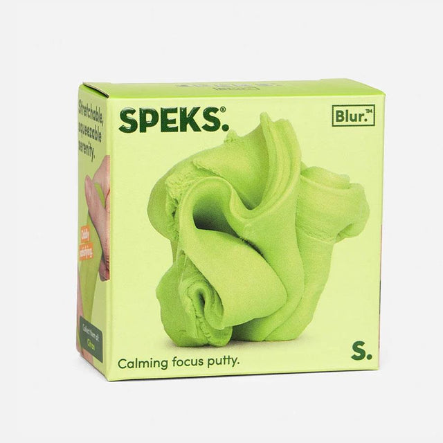 Citron Green Blur Calming Focus Putty