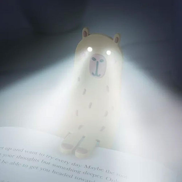 Capybara Reading Light and Bookmark