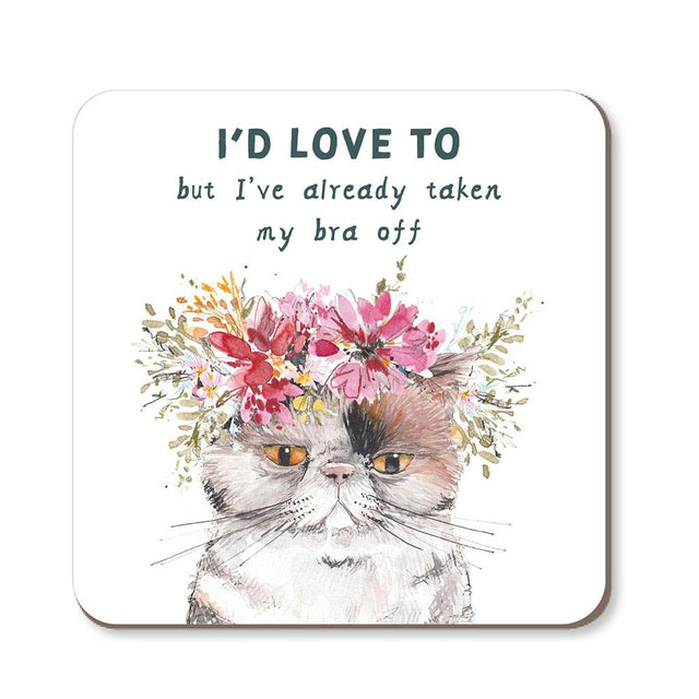 Bra Off Coaster