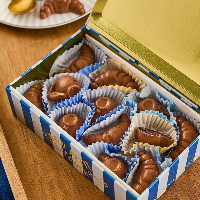 Coffee and Croissant Truffle Tin