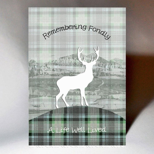 Sympathy Stag Greeting Card