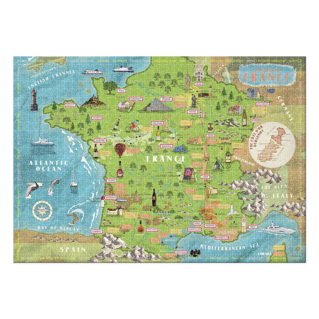 Wines of France Jigsaw Puzzle