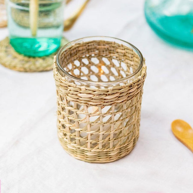 Seagrass Tea Light Holder