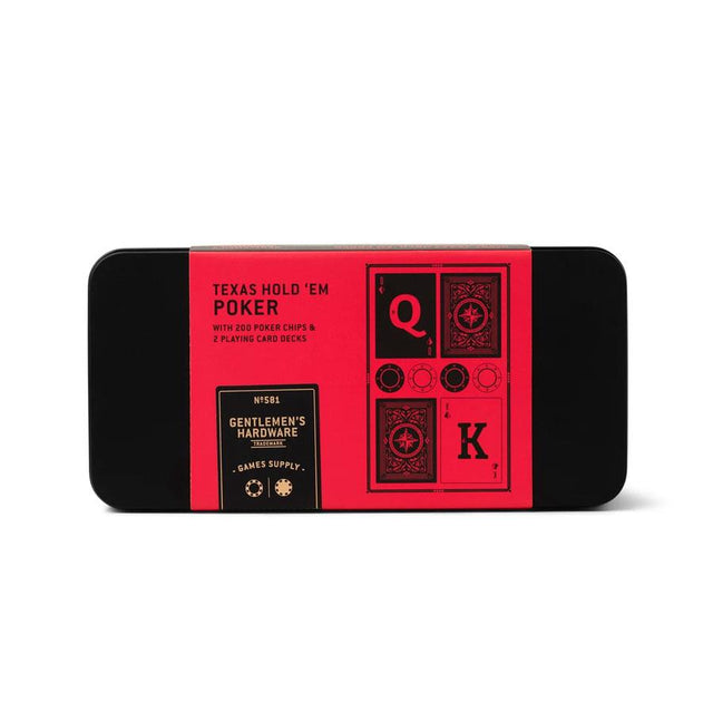 Poker Set in a Tin