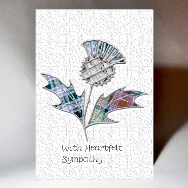 Thistle Sympathy Greeting Card