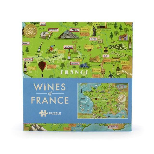 Wines of France Jigsaw Puzzle