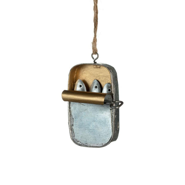 Mini Tin of Sardines Hanging Decoration