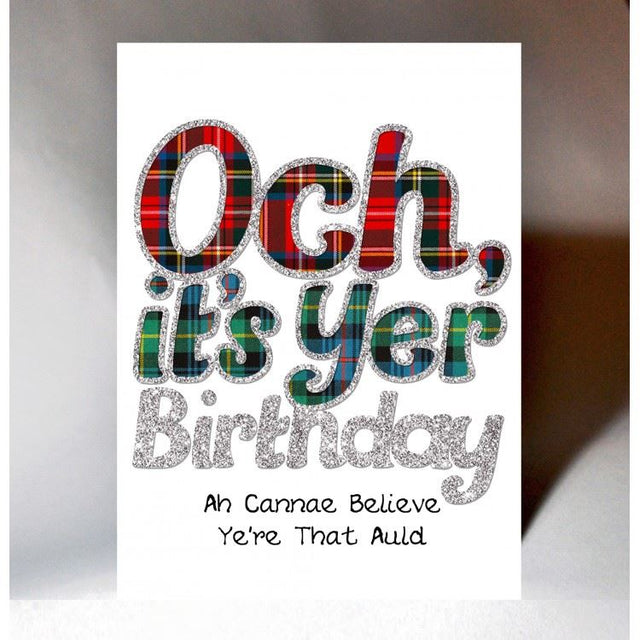 Och Birthday Card