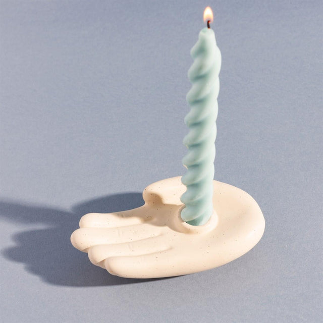 Hand Shaped Candle Holder