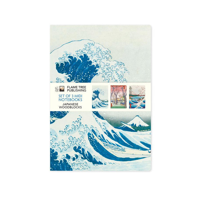 Japanese Woodblock Notebooks Set