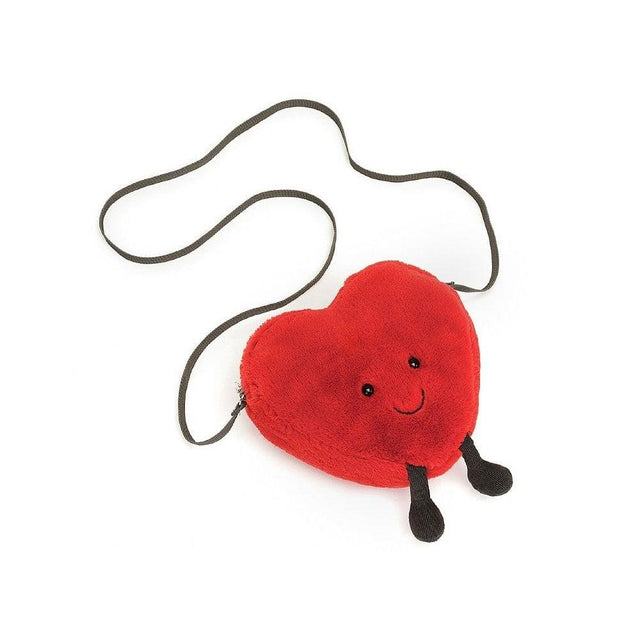 Amuseable Heart Plush Shoulder Bag