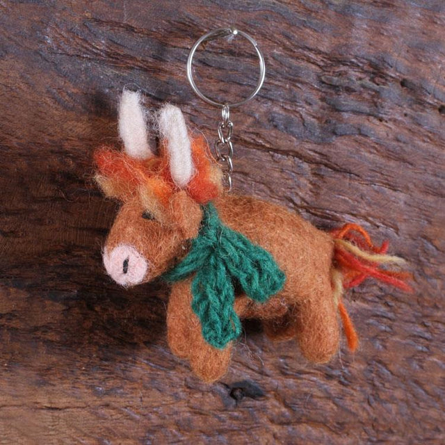 Bonnie The Baby Coo Felt Keyring