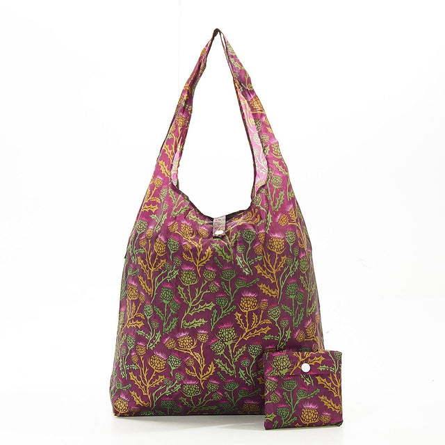 Purple Thistle Shopper