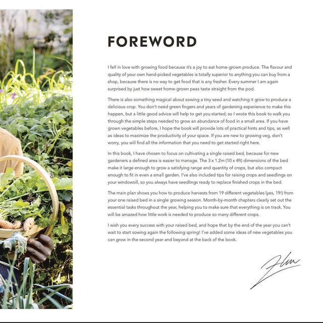 Veg in One Bed Gardening Book