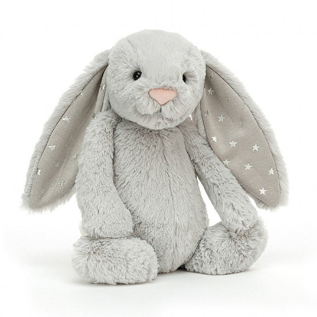 Medium Bashful Shimmer Bunny Soft Toy