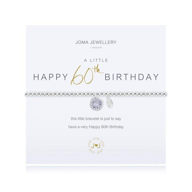 60th Birthday Bracelet