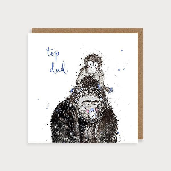 Gorillas Top Dad Card