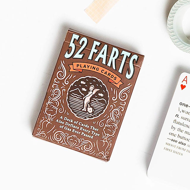 52 Farts Playing Cards