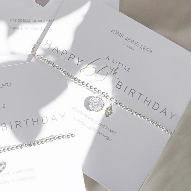 60th Birthday Bracelet